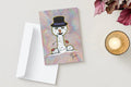 Le bonhomme de neige jovial